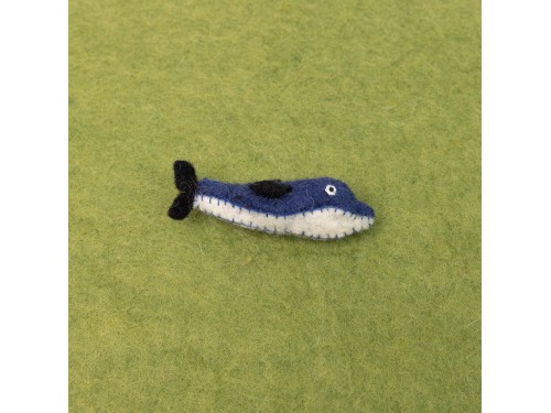 Handcrafted Stitched Felt Dolphin