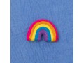7x6cm Wool Felt Rainbows