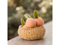 3cm and 5cm Wool Felt Peaches | Felt Fruit Set