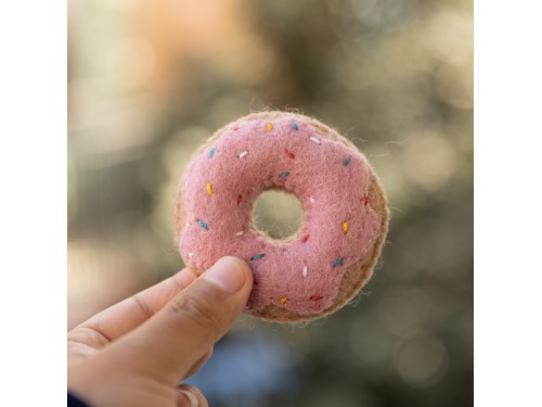 Felt Donuts with Sprinkles