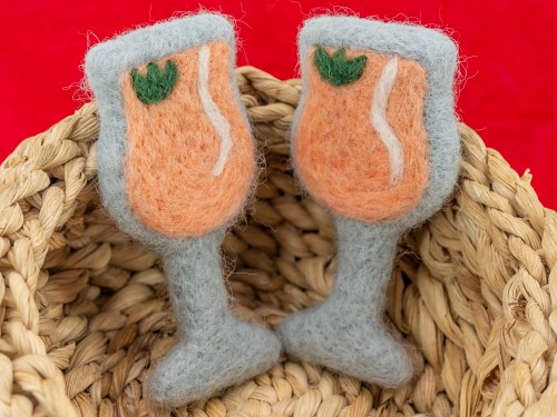 7cm Felt Cocktail
