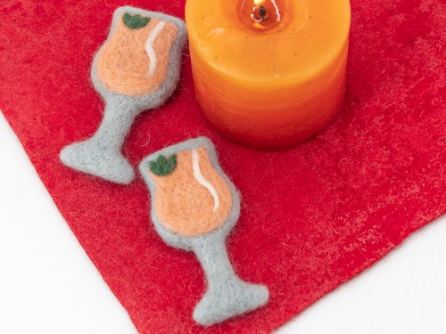 7cm Felt Cocktail