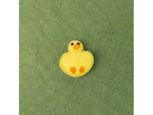 7cm Yellow Felt Chick