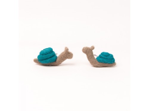 7cm Wool Felt Snail