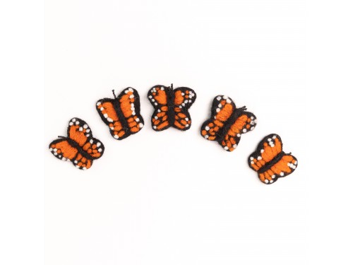 5cm Monarch Felt Butterfly