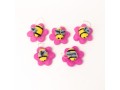 Felt Bumble Bee with Flower