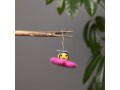 Felt Bumble Bee with Flower