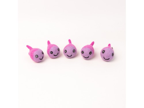 Handmade Wool Felt Fish - Eco Cat Toy