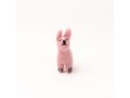 Pink Felt Easter Bunny Ornament