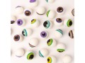 Creepy Halloween Felt Eyeballs - Felt and Yarn