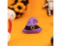 6.5cm Felted Purple Witch Hat