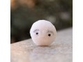 8cm White Felt Mummy Head Ornament