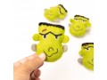 8cm Wool Felt Frankenstein Head - 10% Off - Felt and Yarn