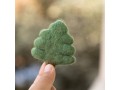 8cm Mini Green Felt Christmas Tree