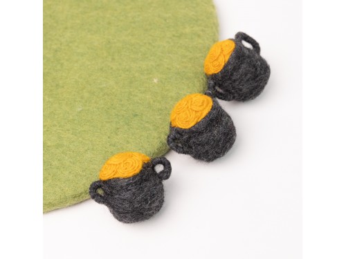 Decorative Wool Felt Pot Of Gold