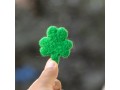 4-5cm Green Felt Clover