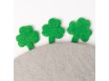 4-5cm Green Felt Clover