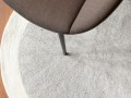 Grey Wool Felt Sheet Rug