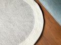 Grey Wool Felt Sheet Rug