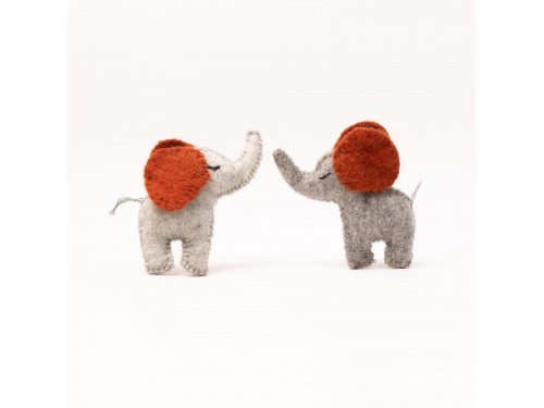 Wool Felt Cute Elephant
