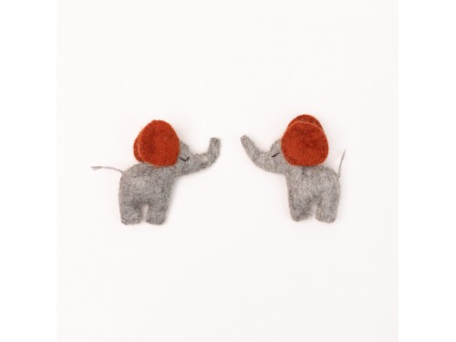 Wool Felt Cute Elephant