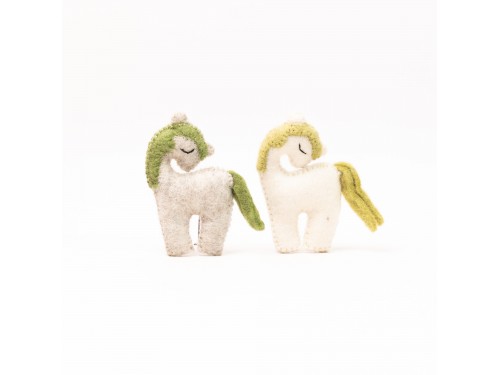 Wool Felt Stitched Unicorn