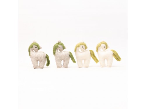 Wool Felt Stitched Unicorn