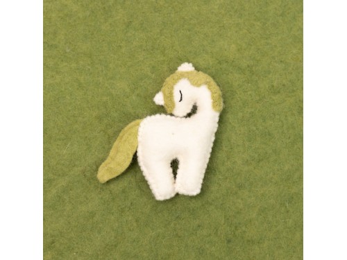 Wool Felt Stitched Unicorn
