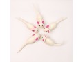 Wholesale Wool Felt White Mouse Cat Toy