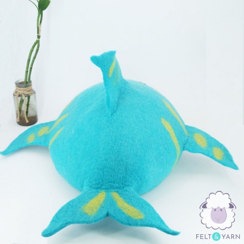Cute Felt Shark Cat House