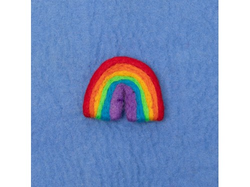 7x6cm Classic Felt Rainbow