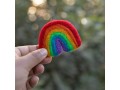 7x6cm Classic Felt Rainbow
