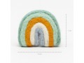 7x6cm Sky Pastel Felted Rainbow