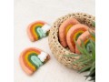 7x6cm Pastel Felt Rainbow with Cloud 7x6cm Pastel Felt Rainbow with Cloud