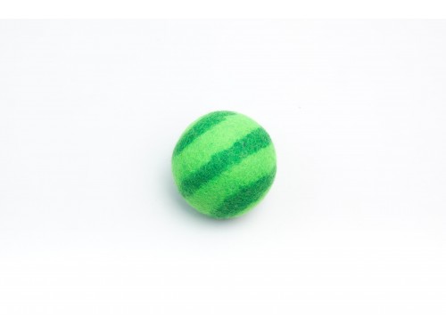 Wholesale Striped Wool Felt Dog Balls Pack