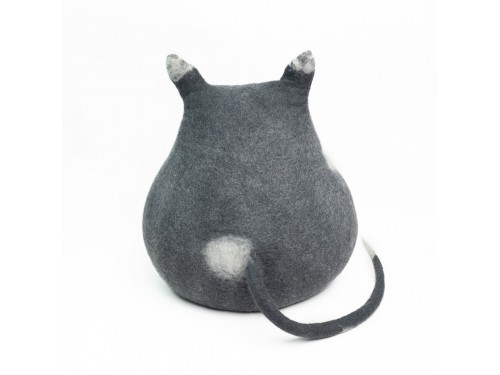 Cat Design Wool Felt Cat House