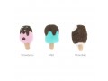 7cm Chocolate Felt Popsicle