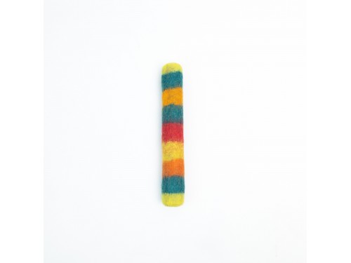 Striped Felt Kicker Toy – Eco Dog Toy | Pack of 5+