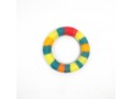 Wholesale Striped Wool Felt Dog Chew Ring Pack