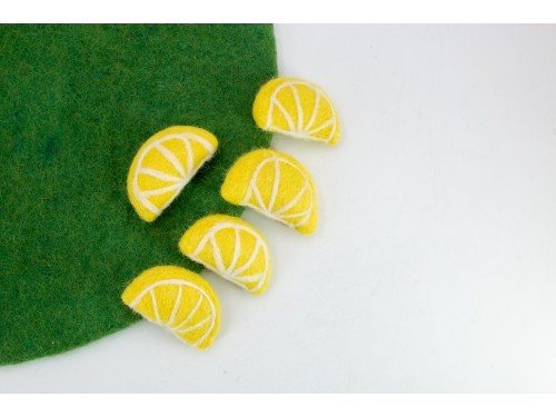 Wool Felt Lemon, Orange and Lime Slice