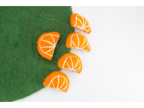 Wool Felt Lemon, Orange and Lime Slice