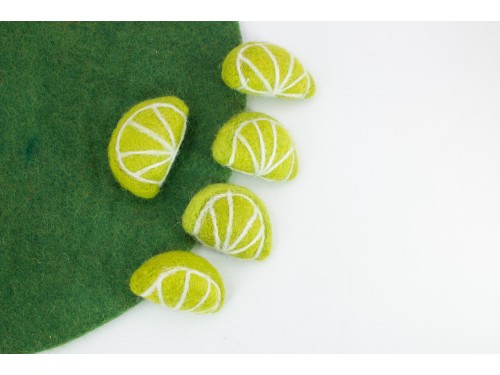 Wool Felt Lemon, Orange and Lime Slice