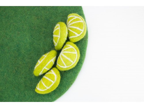 Wool Felt Lemon, Orange and Lime Slice