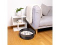Muted Color Round Felt Pet Bed - Felt and Yarn
