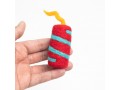 7cm July 4th Felt Firecracker