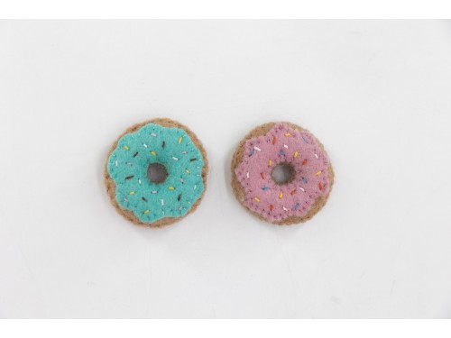 Felt Donuts with Sprinkles