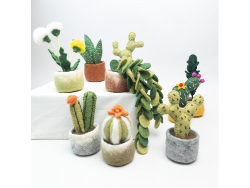 Wholesale Felt Succulents & Cactus Plants
