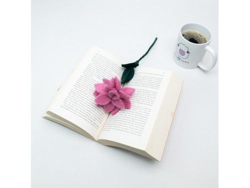 Bulk Wool Felt Lotus Flowers Handmade for Decor