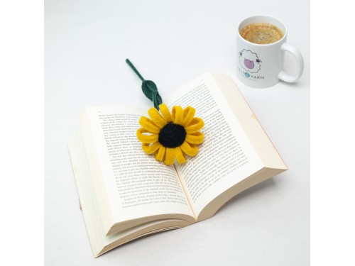 Wool Felt Sunflowers for Wholesale