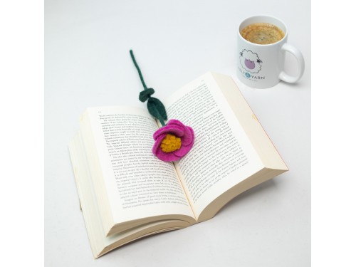 30cm Bulk Wool Felt Anemone Artificial Flowers